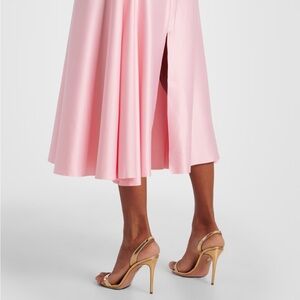 Elegant Pink Midi dress